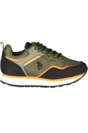 US POLO ASSN. GREEN SPORTS SHOES FOR CHILDREN