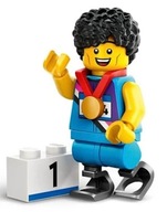 LEGO 71045 Minifigures Seria 25 Biegaczka z protezami #4 ZAMKNIĘTA NOWA
