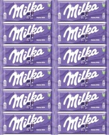 Czekolada Milka mleczna Alpine Milk 100g x 12 szt