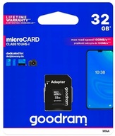 Karta microSD Goodram SDU32GHCUHS1AGRR10 32 GB
