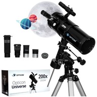 Teleskop Astronomiczny Luneta OPTICON - Universe 114F1000EQ + akcesoria