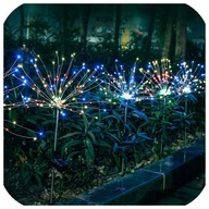 90 LED solárne záhradné svietidlo stromček dúchadlo