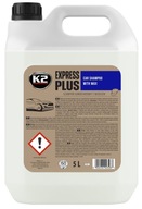 K2 - EXPRESS PLUS - SZAMPON SAMOCHODOWY Z WOSKIEM - 5L