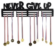 Wieszak na medale - NEVER GIVE UP