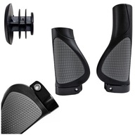 CHWYTY ROWEROWE RĄCZKI VELOXO CZARNE REVOSHIFT PRZYKRĘCANE 95/130mm PARA