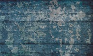 Fototapeta flizelinowa 254x184 Stare niebieskie drewniane deski +klej