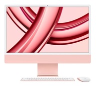 Komputer All in One APPLE iMac 24'' M3 8GB 256GB 10C GPU Różowy MQRT3ZE/A