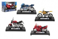 Dromader Motorka Welly kov 11cm 1:18