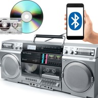 BOOMBOX RADIO KASETOWE AUX IN BLUETOOTH MAGNETOFON MUSE M-380 GBS GHETTO