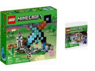 KLOCKI LEGO Minecraft 21244 Bastion miecza + SUPER ZESTAW!