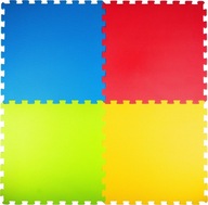 Gruba mata piankowa puzzle kolorowa do ćwiczeń dzieci CREATIVE KIDS 58x58cm