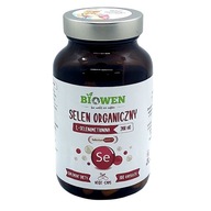 Biowen Organický selén L-selenometionín 500 Inulín 320mg 100 kapsúl
