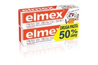 Elmex Zubná pasta pre deti 0 až 6 rokov + druhá 50% 50mlx2