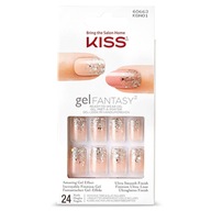 Kiss sztuczne paznokcie Gel Fantasy KGN01 x24 M
