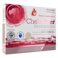 Chela-Ferr Bio-Complex, 30 kapsúl železo krv