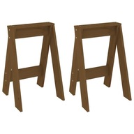 Stoličky, 2 ks, medovo hnedá, 40x40x60 cm, masívne dr