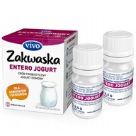 Zakwaska Zakwaski Vivo ENTERO-JOGURT kultury bakterii 2 sztuki (2 fiolki)