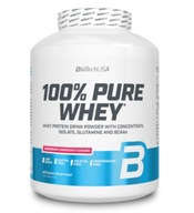 BioTech USA 100% Pure Whey 2270g s príchuťou tvarohového koláča s malinami