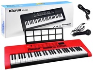 Veľký Keyboard Organy 61 klávesov + mikrofón IN0140