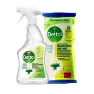 DETTOL Sada antibakteriálnych obrúskov + sprej