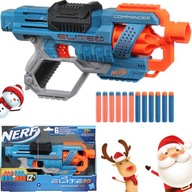 WYRZUTNIA NERF DLA DZIECKA PISTOLET ZABAWKA PREZENT NERF ELITE STRZAŁKI 12x