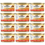 Purina Gourmet Gold v omáčke s hovädzím mäsom 12x85g