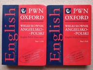 Wielki słownik angielsko-polski. PWN-Oxford. Tom 1 i 2 J Linde-Usiekniewicz