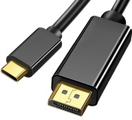 DisplayPort - USB typ C kábel Pawonik JL-CD18 1,8 m