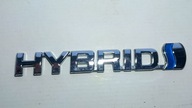 Toyota Auris II Hybrid emblemat znaczek logo HYBRID lewy błotnik BYDGOSZCZ