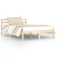 vidaXL Rám postele, masívne borovicové drevo, 120 x 200 cm