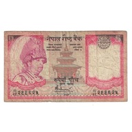 Banknot, Nepal, 5 Rupees, KM:53b, F(12-15)