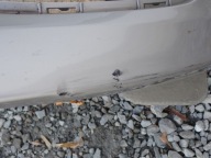bumper front front MERCEDES B KLASA 246 LIFT