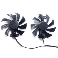 2PCS PLA09215B12H 85 mm 4pin wentylator chłodzący do PowerColor Rx 580 Fan
