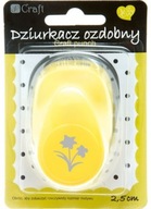 DZIURKACZ OZDOBNY BRZEGOWY ŻONKIL KWIAT 2,5 CM DPCRAFT