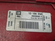 light left rear part 13186350 OPEL CORSA D 3 door 2006