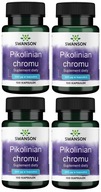 Swanson Chrom pikolinian 200mcg 2x100kaps. Metabolizm Odchudzenie Apetyt