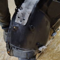 mudguard front front side right Peugeot 3008 II 9825281680