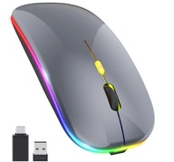 Wireless Mouse Rechargeable Slim Silent 2.4G Portable Mobile Optical USB
