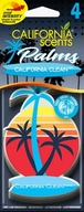 California Scents CALIFORNIA CLEAN Prívesok do auta 4PACK