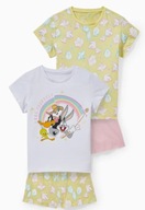 C&A Dievčenské pyžamo LOONEY TUNES ,2 pak roz 128 cm