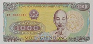 1000 Dong - Wietnam - 1988 rok - UNC