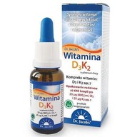 Dr. Jacob's Vitamín D3 + K2 MK-7 kvapky prírodné