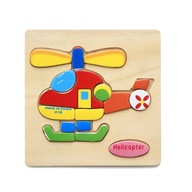 Drewniany kałt helikoptera dla dzieci dla dzieci