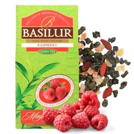 Basilur RASPBERRY herbata zielona MALINOWA liść 100g