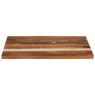 vidaXL Štvorcová doska stola 70x70 cm, 25-27 mm, masívne recyklované drevo