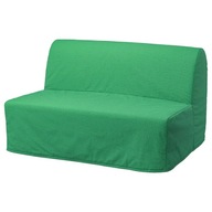 IKEA LYCKSELE/LOVAS Sofa 2-osobowa Vansbro zielony