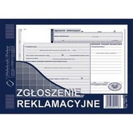 601-3 ZR ZGŁOSZENIE REKLAMACYJNE A5