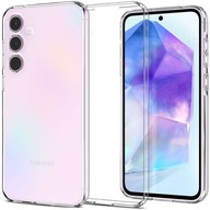 Puzdro pre Galaxy A55 5G Spigen Liquid Crystal transparentné flexibilné zadný kryt