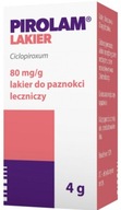 Pirolam lakier do paznokci leczniczy 80 mg/g 4 g