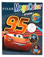 MAĽOVANKA PIXAR MEGA COLOR S NÁLEPKAMI KDE JE NEMO AUTO TOY STORY